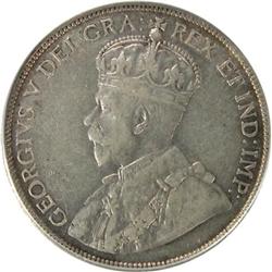 Canada Fifty Cents 1916 PCGS VF-35