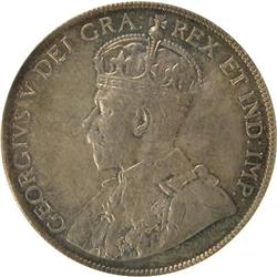 Canada Fifty Cents 1917 PCGS MS-64