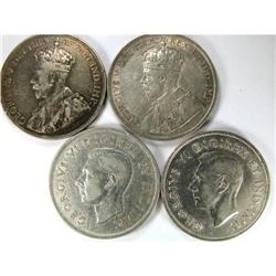 1917 1918 1938 1939, all VF and better