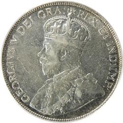 Canada Fifty Cents 1919 PCGS EF-40