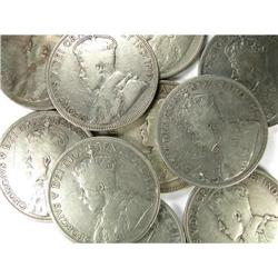 50 Cents 1931. ten pieces, VG or better