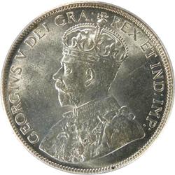 Canada Fifty Cents 1932 PCGS MS-63