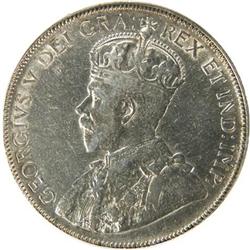 Canada Fifty Cents 1934 PCGS VF-35