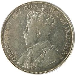 Canada Fifty Cents 1936 ICG VF-30