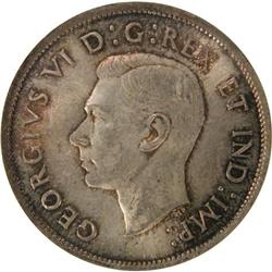 Canada Fifty Cents 1937 NGC MS-63