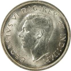 Canada Fifty Cents 1938 ICCS MS-63