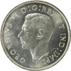 Canada Fifty Cents 1941 ICCS MS-64