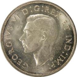 Canada Fifty Cents 1942 ICCS MS-64