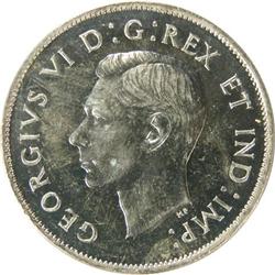 Canada Fifty Cents 1945 ICCS MS-63