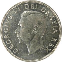 Canada Fifty Cents 1948 ICCS MS-60