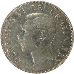 Canada Fifty Cents 1948 ICCS VF-20