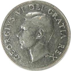 Canada Fifty Cents 1948 ICCS VF-20