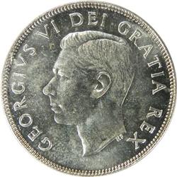 Canada Fifty Cents 1952 ICCS MS-65
