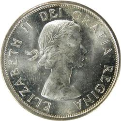 Canada Fifty Cents 1961 ICCS MS-65