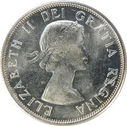 Canada Fifty Cents 1958 ICCS MS-65