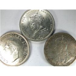 1935 1936 1939, all Unc to Choice Unc