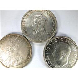 1935 1936 1939, all Unc to Choice Unc