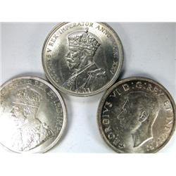 1935 1936 1939, all Unc to Choice Unc