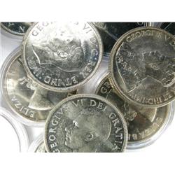 1936-1967. Eleven pieces, Unc or PL