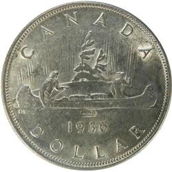 Silver Dollar 1936 JOP, EF
