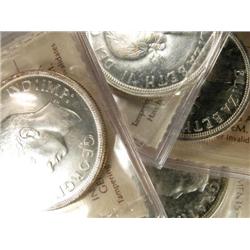 1939 & 1954 3 pieces, all ICCS MS-63