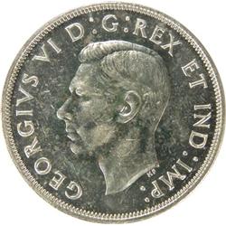 Silver Dollar 1947 Blunt 7, ICCS MS-62