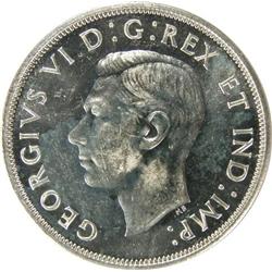 Silver Dollar 1947 Blunt 7, ICCS MS-60