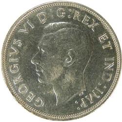 Silver Dollar 1947 Blunt 7, EF