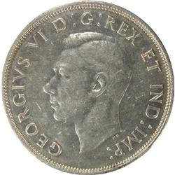 Silver Dollar 1947 Blunt 7 ICCS VF-20