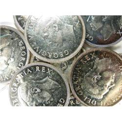 1950 Ten pieces Unc to Choice Unc