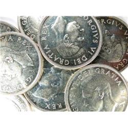 1950 Ten pieces Unc to Choice Unc