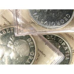 1950 Arn-1965 T1. Six ICCS pieces