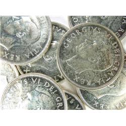 1951, nine pieces, Unc to Choice Unc