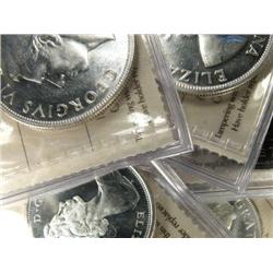 1952-1982 & 50 Cents 1961-1967, 7 ICCS