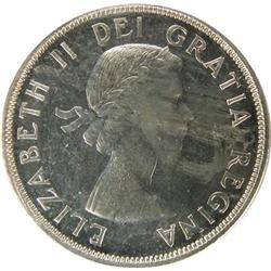 Silver Dollar 1954 ICCS PL-65 Cameo