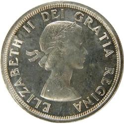 Silver Dollar 1954 ICCS PL-64 (Cameo)