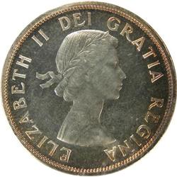 Silver Dollar 1955 ICCS PL-65 Cameo