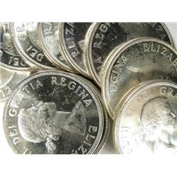 1955, twelve pieces, Unc to Choice Unc