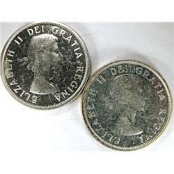 1958 & 1962, both Gem Cameo Proof-Like