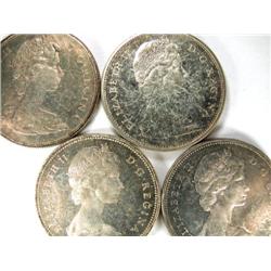 1965 T1, T2, T3 T4, all Choice Cameo PL