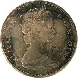 Silver Dollar 1965 Type 1, PCGS MS-65
