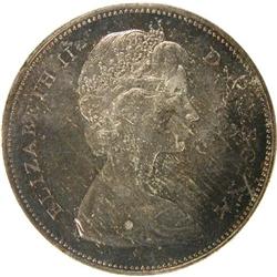 Silver Dollar 1965 Type 5 ICCS MS-64