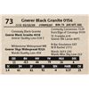 Image 1 : Gnerer Black Granite 0156
