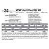 Image 1 : WW Justified 0750
