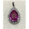Image 1 : Natural Stunning Pink Topaz Pendant