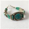 Image 2 : Tibet Hand Made Turquoise Bracelet