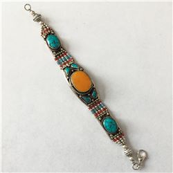 Tibet Hand Made Turquoise Bracelet