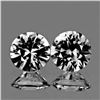 Image 1 : Natural AAA White Sapphire Pair {Flawless-VVS1}