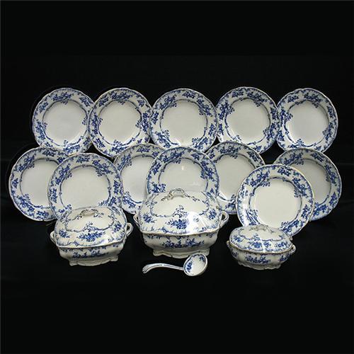 Ridgways England Royal semi porcelain luncheo
