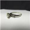Image 2 : C. 1940 platinum and diamond solitaire engage